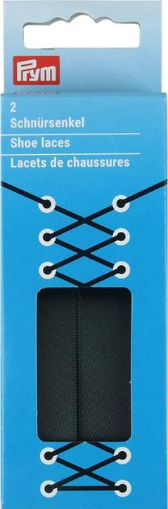 Produktbild Prym Flachsenkel 15 mm 100 cm schwarz 1 Paar (100 cm)
