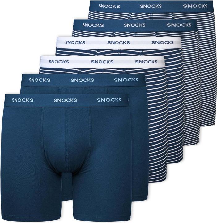 Immagine prodotto Snocks Lange Boxershorts (XL, confezione da 6)