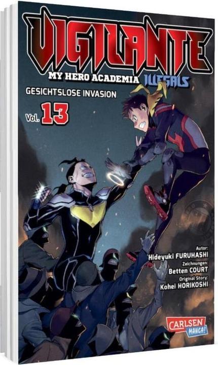 Immagine prodotto Vigilante - My Hero Academia Illegals 13 (Tedesco, Corte dei letti, Hideyuki Furuhashi, Kohei Horikoshi, Antje Bockel, 2023)
