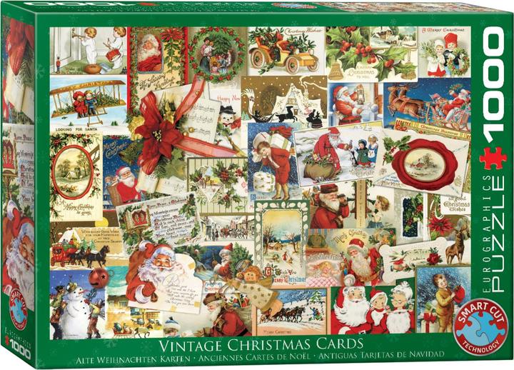 Immagine prodotto Eurographics Cartoline di Natale antiche (1000 pezzi)