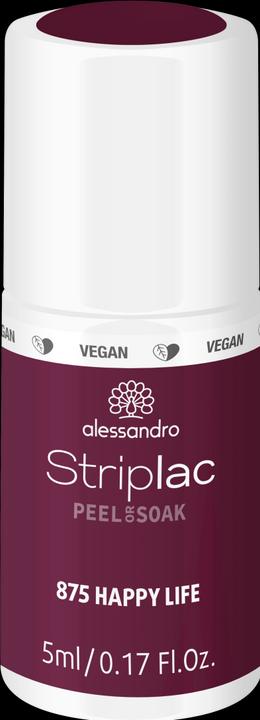 Actual product image Alessandro Emotions - Striplac Happy Life (UV gel varnish)