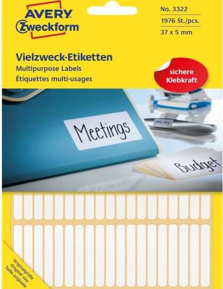 Actual product image Avery Mini Organisation Labels