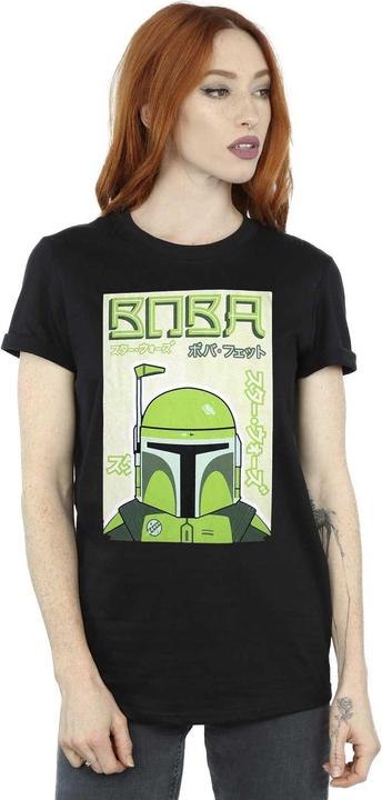 Image du produit Star Wars T-Shirt japonais unisexe adulte Boba Fett (XL)