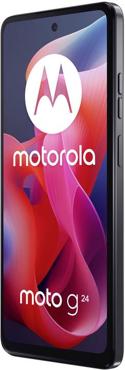 Produktbild Motorola moto g24 (128 GB, Matte Charcoal, 6.56", Dual SIM, 50 Mpx, 4G)
