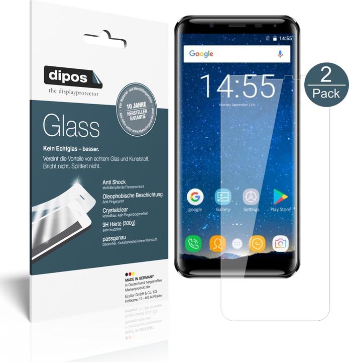Image du produit Dipos Film de Protection d’écran Anti-Shock (2 pièce(s), Oukitel K5000)