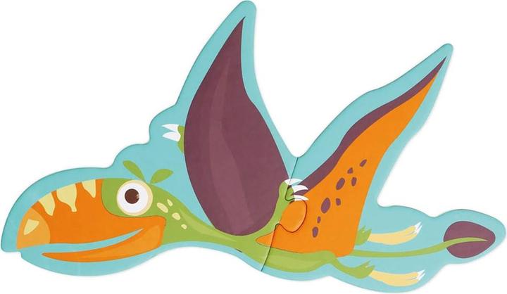 Productafbeelding Scratch 2in1 Vloer Puzzel Dino (80 onderdelen)