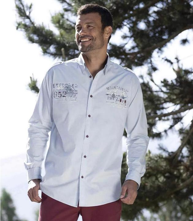 Actual product image Atlas For Men Mens Pilot Shirt (5XL)