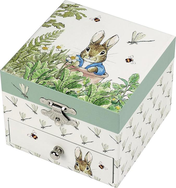 Trousselier Musikspieldose mit Schublade Peter Hase