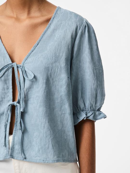 Image du produit Pieces PCRILEY GEBUNDENE Oberteil mit kurzen Ärmeln (XL)