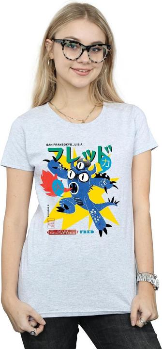 Immagine prodotto Disney Big Hero 6 Fred Ultimate Kaiju Maglietta Donna (XL)