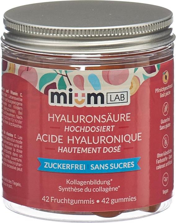 Actual product image Mium Lab Vitamingummis Hyaluronsäure (42 Piece, Gummies, 172 g)
