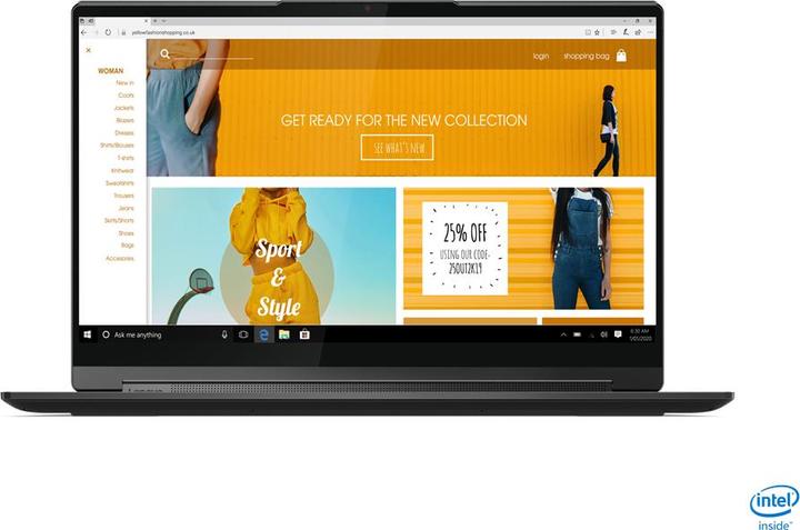 Produktbild Lenovo Yoga 9 14ITL5 82BG - Flip-Design - Core i7 1185G7 / 3 GHz - Win 10 Home 64-Bit - (14", Intel Core i7-1185G7, 16 GB, 1000 GB, DE)