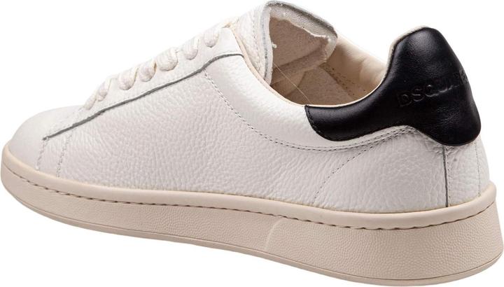 Produktbild Dsquared2 boxer sneakers in leather color black and white (42)