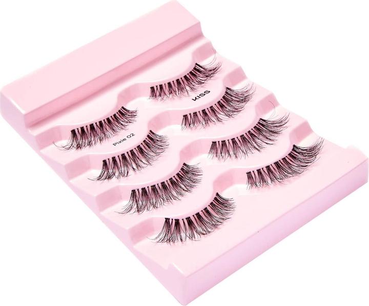Actual product image KISS Lashes - Blowout Lash Multipack No.3 Pixie (Artificial eyelashes)