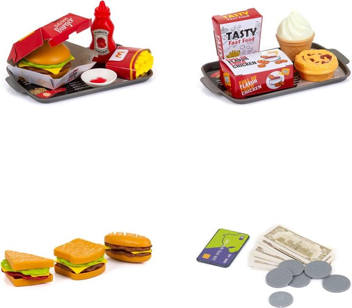 Actual product image Chipolino Toy fast food restaurant