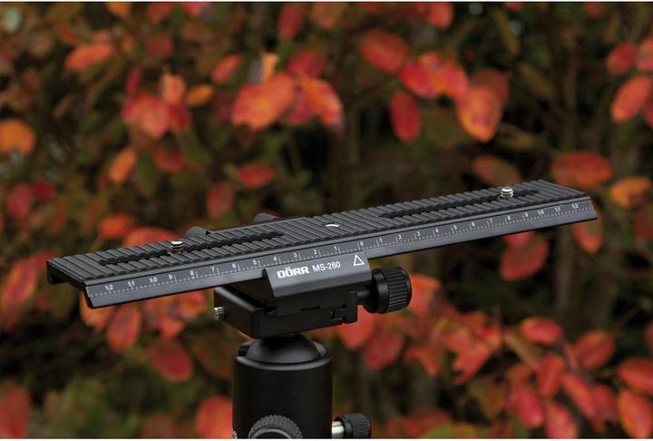 Actual product image Dörr Macro adjustment slide MS-260 (Tripod quick-release plate)