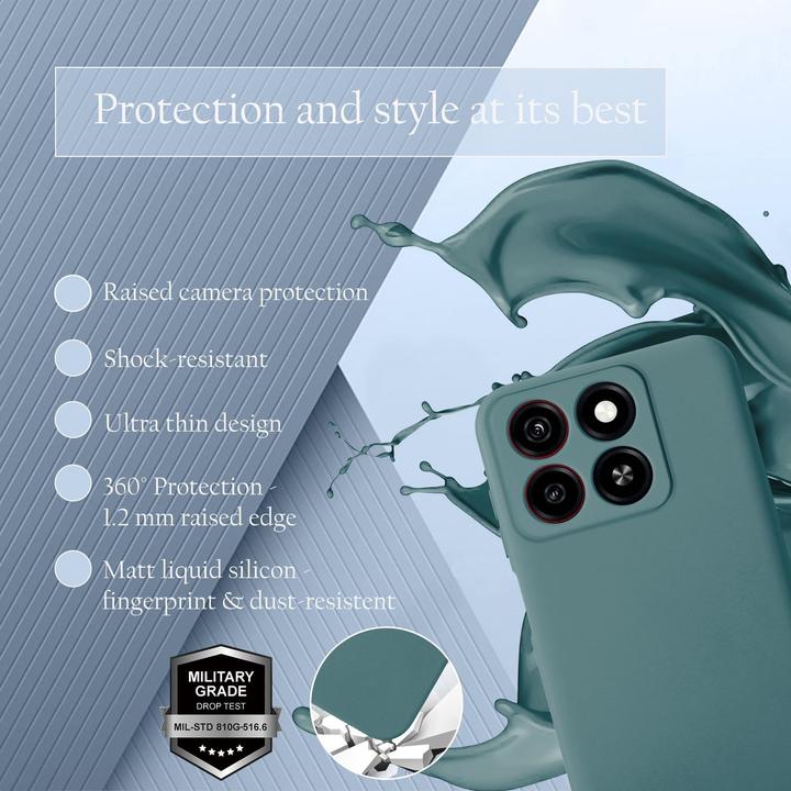 Produktbild Cadorabo Hülle für ZTE Blade A35 / A55 im Liquid Case Design (HTC A55)