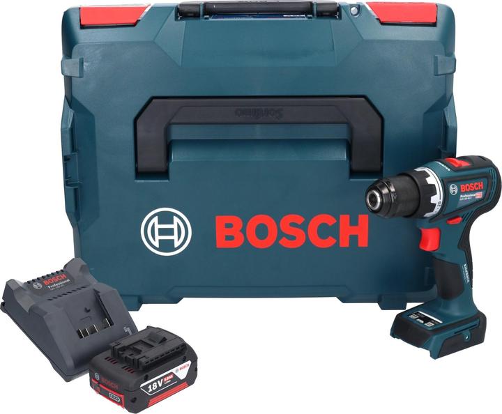 Actual product image Bosch Professional Bosch GSR 18V-90 C Professional Cordless Drill Driver 64 Nm 18V Brushless + L-Boxx Case - without (Rechargeable battery operated)