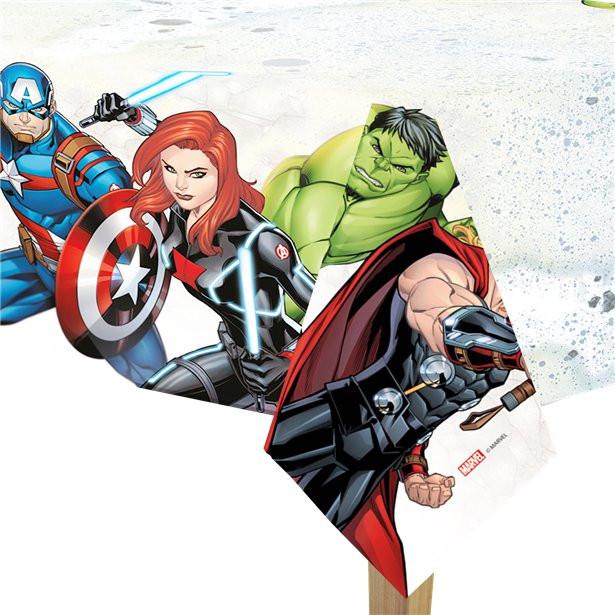 Image du produit Qualatex Nappe de fête Avengers (180 x 120 cm)