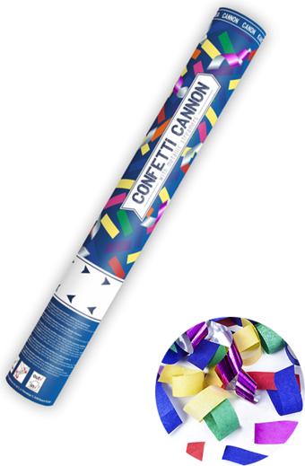 Actual product image Partydeco Confetti Cannon - 40cm - Paper Strips - Colourful