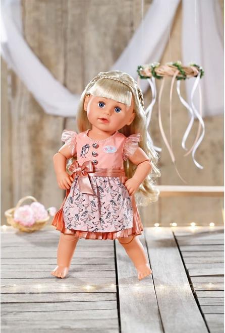 Actual product image Zapf Creation BABY born Dirndl 43cm