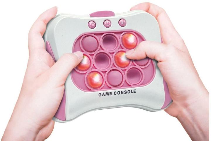 Actual product image Totally Tech Totally Trendy Push Fidget Popper pink