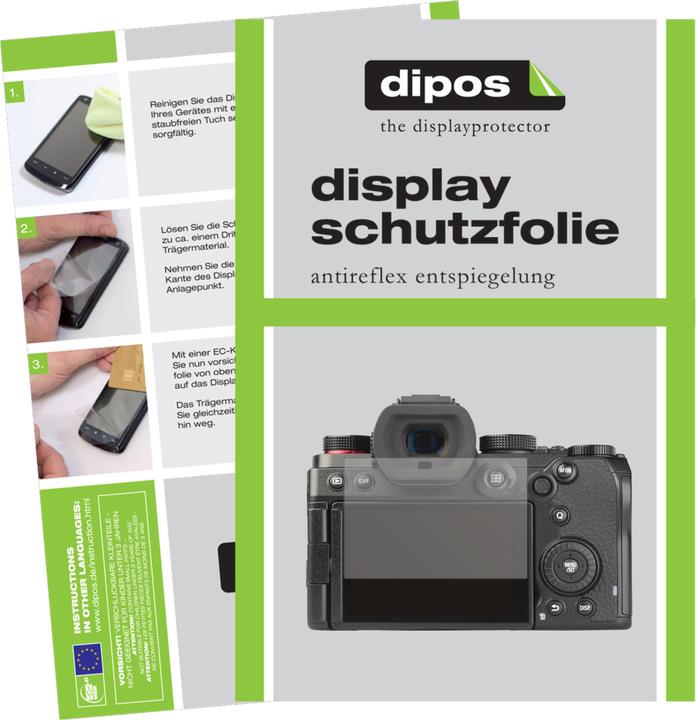 Produktbild Dipos Displayschutzfolie Antireflex (Displayschutz, Panasonic Lumix S5)