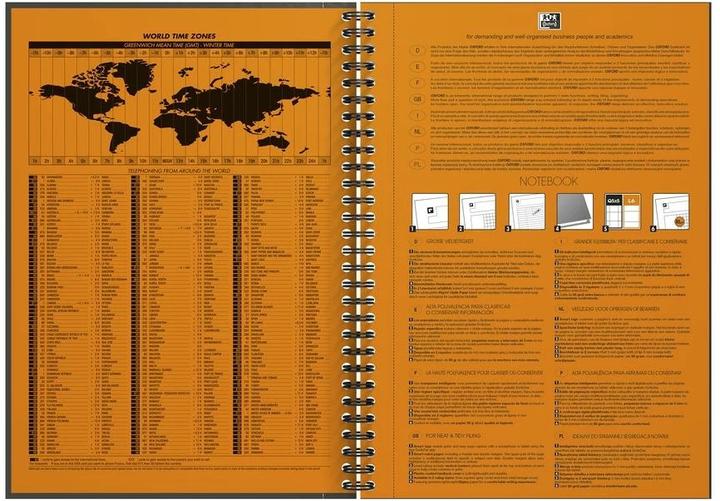Produktbild Oxford International Notebook (B5, Kariert, Weicher Einband)