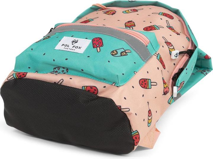 Actual product image Pol Fox children's mini backpack ice pop