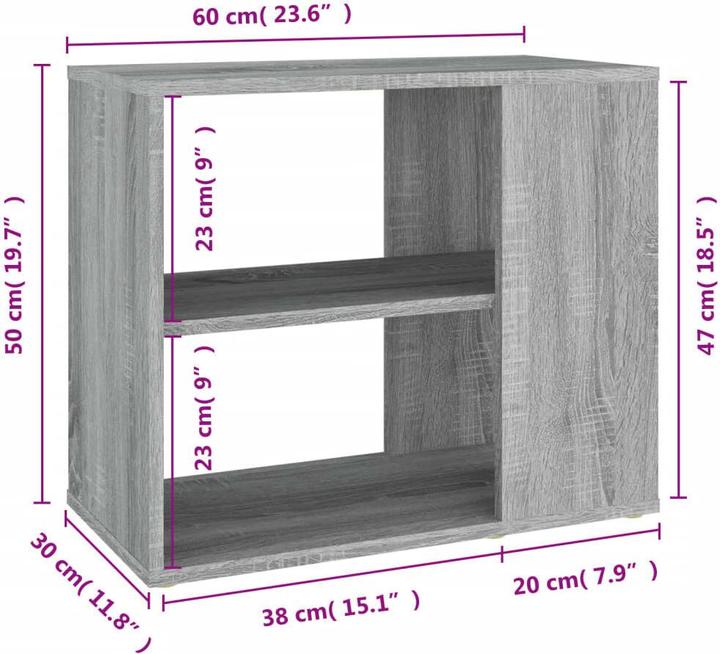 Produktbild VidaXL Atreus (60 x 30 x 50 cm)