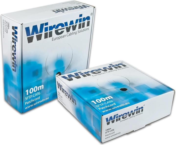 Produktbild Wirewin Netzwerkkabel (S/FTP, CAT6, 100 m)