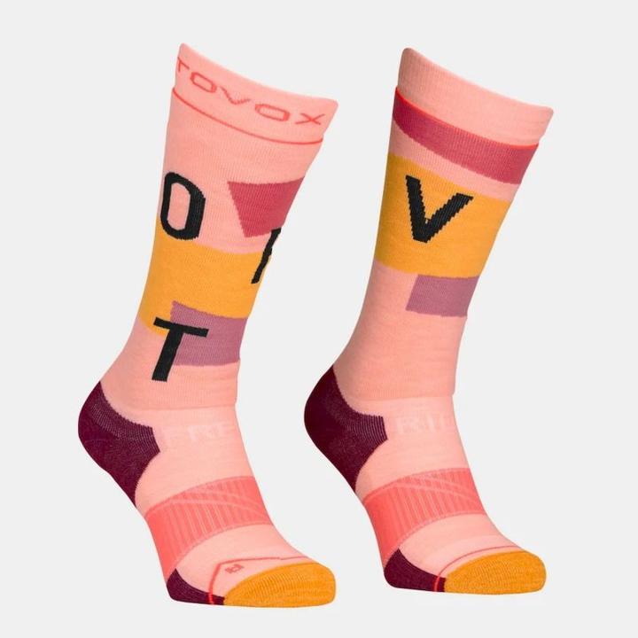Actual product image Ortovox Women's Freeride Long Socks Cozy (35 - 38)