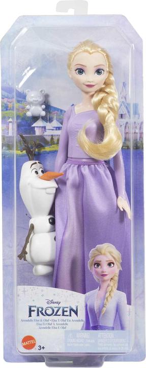 Immagine prodotto Disney Frozen Giocattolo Disney La Regina dei Ghiacci, bambola fashion Elsa e figura di Olaf
