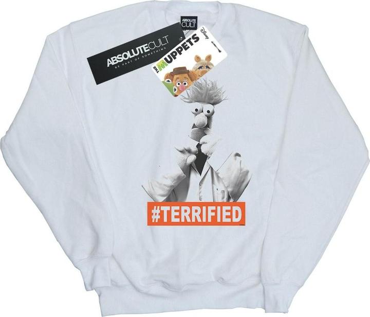 Actual product image Disney Boys The Muppets Beaker Terrified Sweatshirt (116)