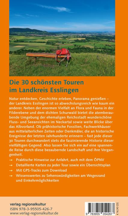 Immagine prodotto Wandern im Landkreis Esslingen (Tedesco, Dieter Buck, 2024)