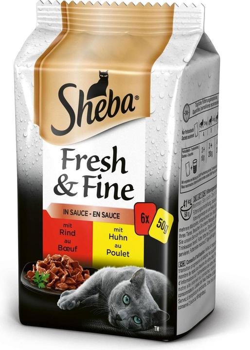 Immagine prodotto Sheba Fresco e fine (Adulto, 6 pz., 300 g)