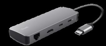 Produktbild Trust DALYX 8-in-1 Multiport Adapter (USB Typ-C, USB 2.0, HDMI)