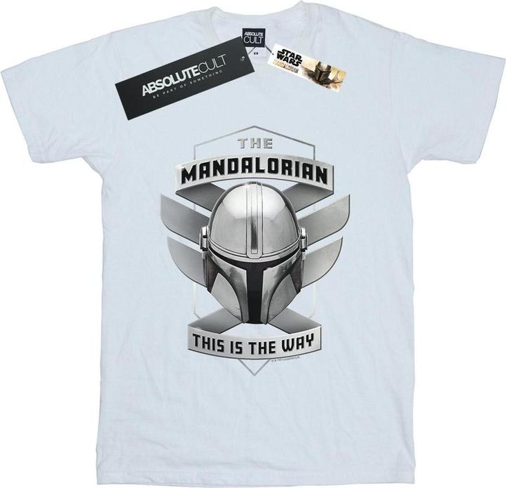 Immagine prodotto Star Wars The Mandalorian This Is The Way Mando Maglietta Ampia Donna (4XL)
