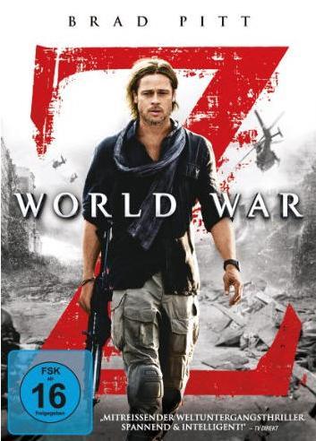 Actual product image World War Z (DVD, 2012, Turkish, English, German)