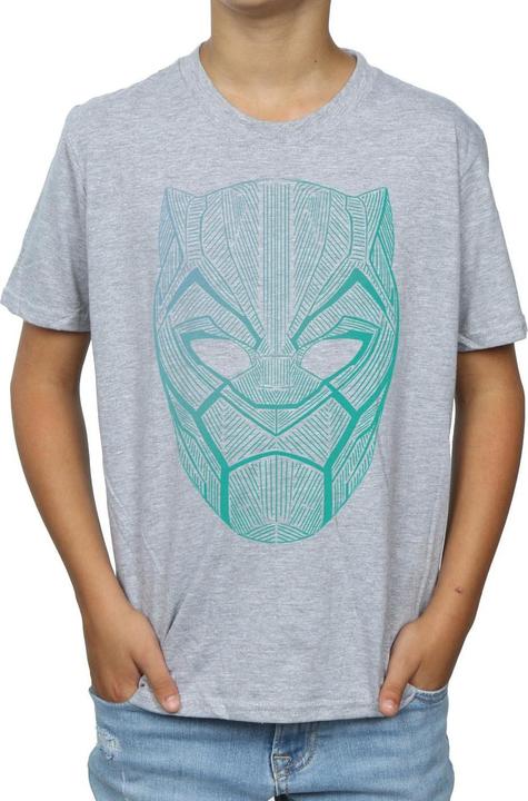 Image du produit Garçons - T-shirt Black Panther Tribal Mask (140, 146)