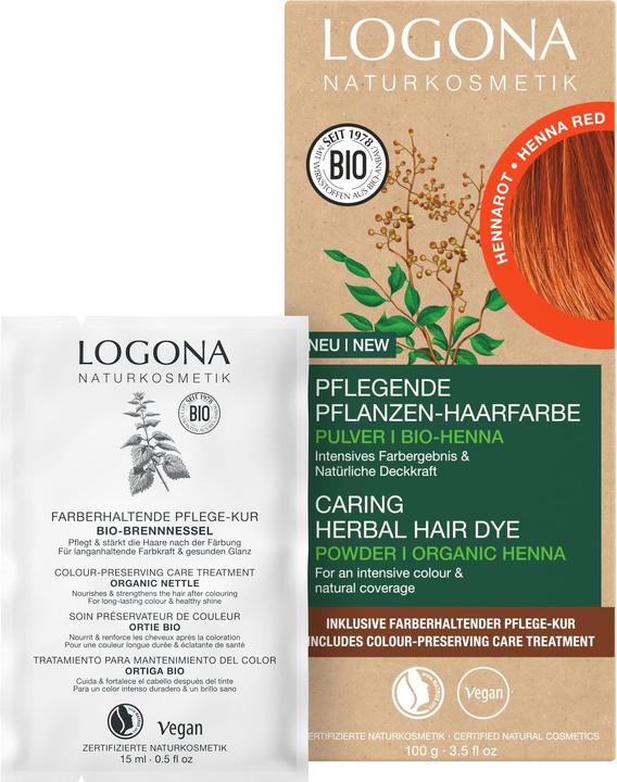 Produktbild Logona Pflanzenhaarfarbe (040)
