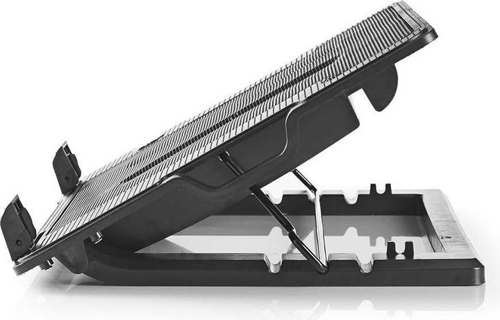 Produktbild JTI Notebookständer | Anzahl Lüfter: 2 | USB Power | Anzahl Winkel: 4 | 18" | 1200 U/min | LED