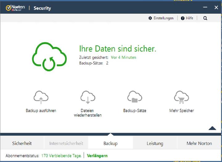 Produktbild Norton 360 Deluxe (3 User, 12 Monate)