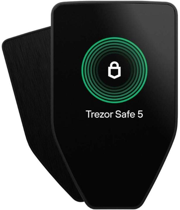 Immagine prodotto Trezor Safe 5 - Grafite nera (Litecoin, Bitcoin, Cardano, Altre, Dogecoin, Ethereum Classic, Bitcoin Cash, Stellar)