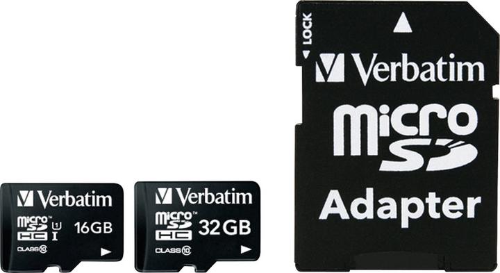 Produktbild Verbatim Micro SDHC Card Class 10 (32 GB, microSDHC, U1, UHS-I)