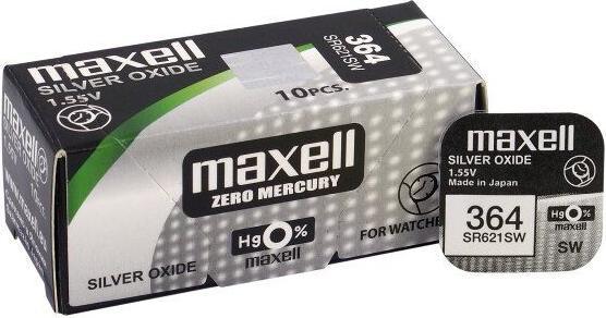 Produktbild Maxell SR621SW (10 Stk., SR60, 23 mAh)