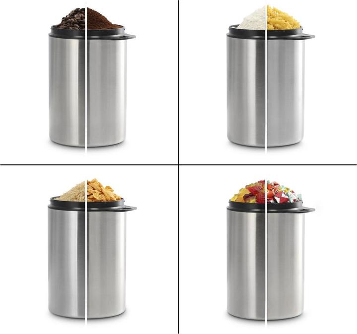 Immagine prodotto Xavax barattolo per caffè/tè Barattolo in acciaio inox per 1 kg di caffè in grani (1 l)