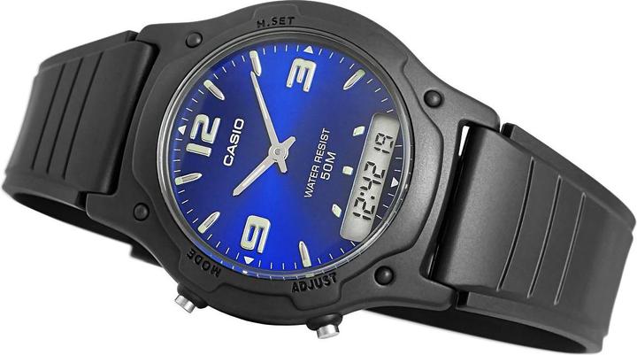 Produktbild Casio Zegarek AW-49HE-2AVDF Dualzeit