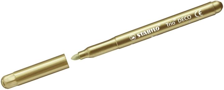 Actual product image STABILO Trio DECO Metallic Felt Tip Pen (Multicoloured, 8 x)