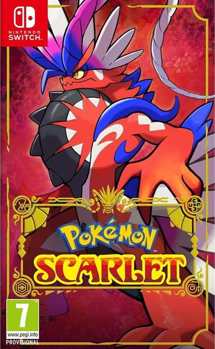 Image du produit Nintendo Pokémon Scarlet (Switch, Switch Lite, Switch OLED, Multilingue)